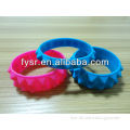 good quality punk stype silicone pyramid bracelets